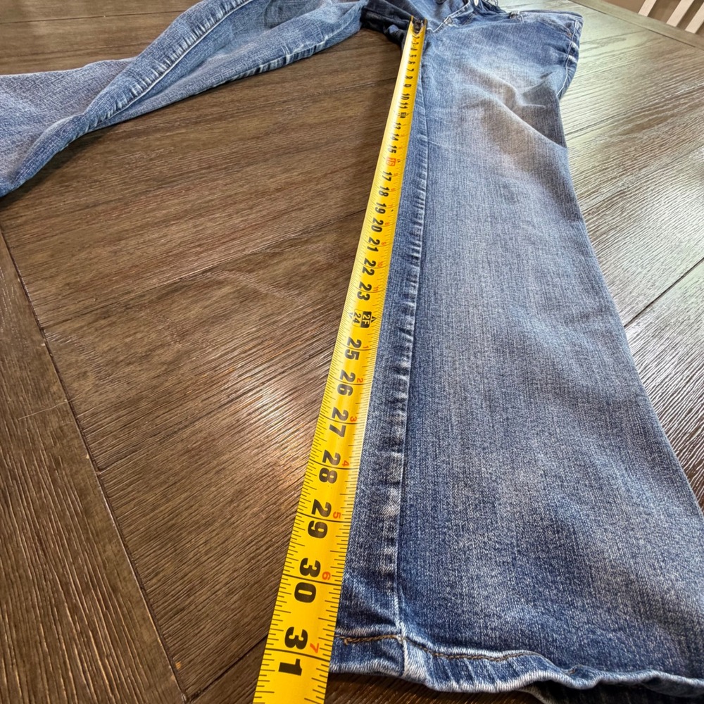 Wallflower Legendary Fit Bootcut Jeans Womens 17 Juniors Blue Denim - Picture 7 of 8